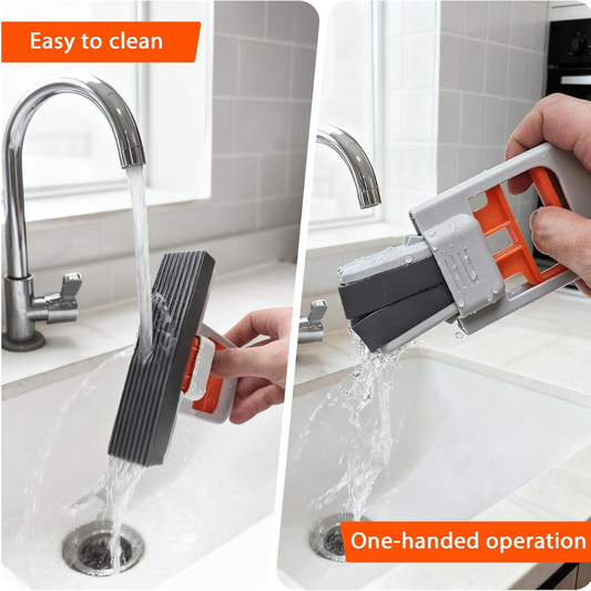 Foldable Mini Mop | Self‑Squeezing Mop