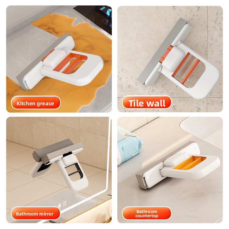 Foldable Mini Mop | Self‑Squeezing Mop